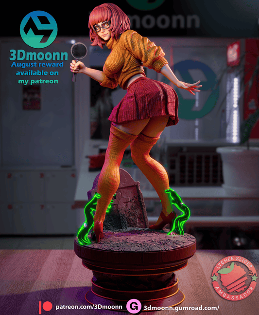 Velma Resin Fan Art Sculpture