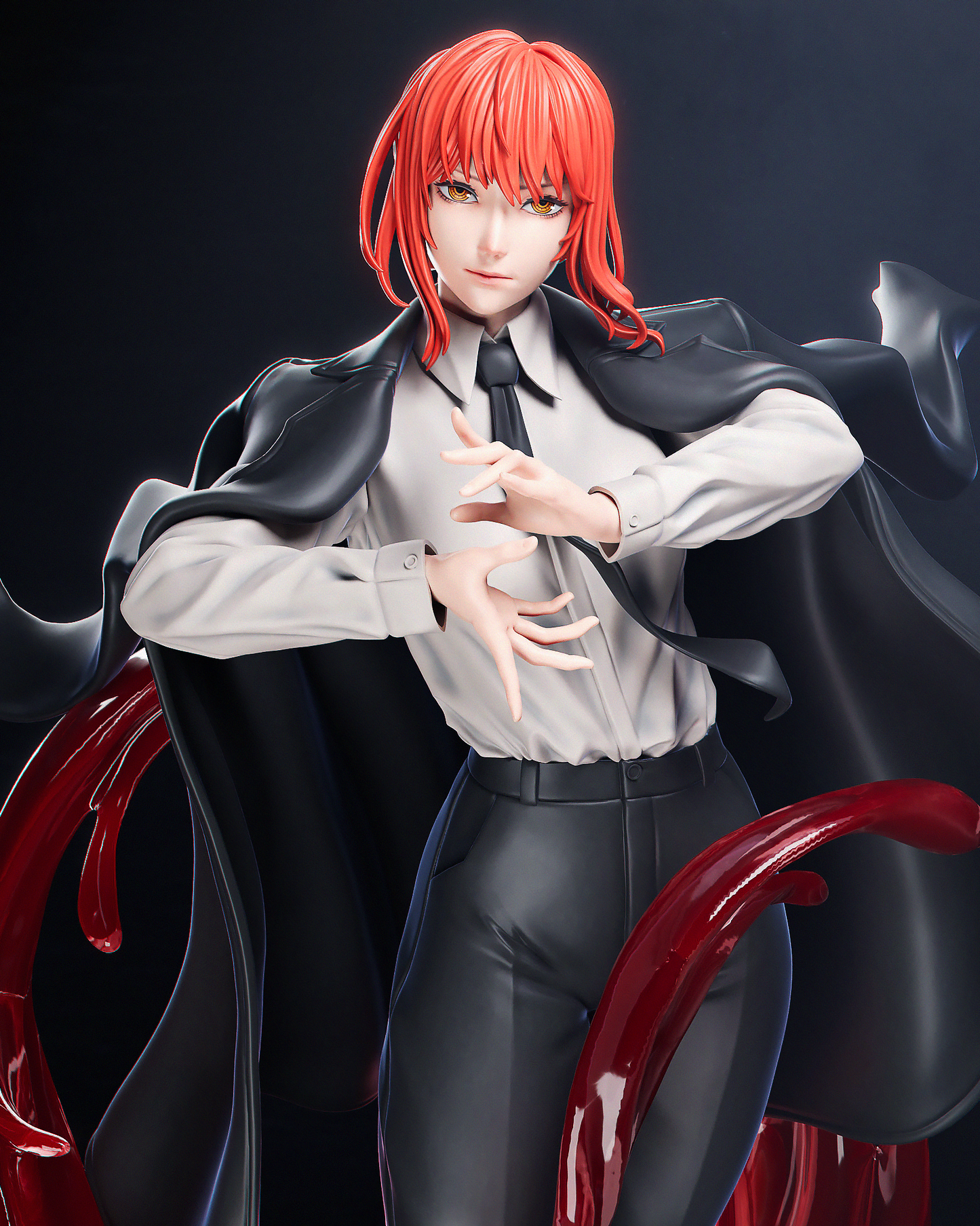 Makima Resin Art - MTO (Design by CA3D)