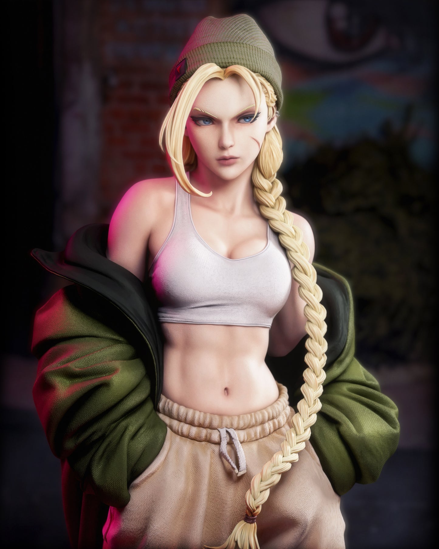 Streetwear Cammy Resin Art (Design by CA3D)