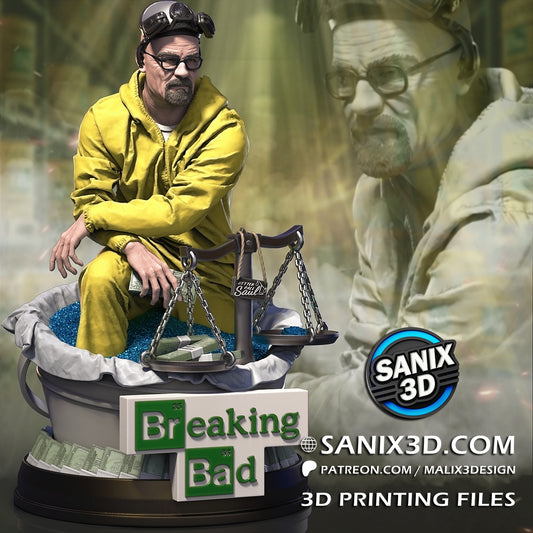 Walter White Resin Fan Art - MTO (Sanix)