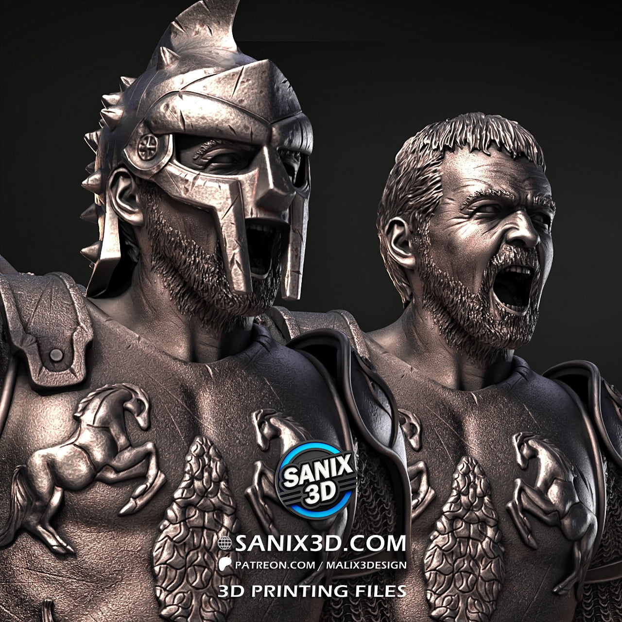 Gladiator Resin Fan Art - MTO (Sanix)