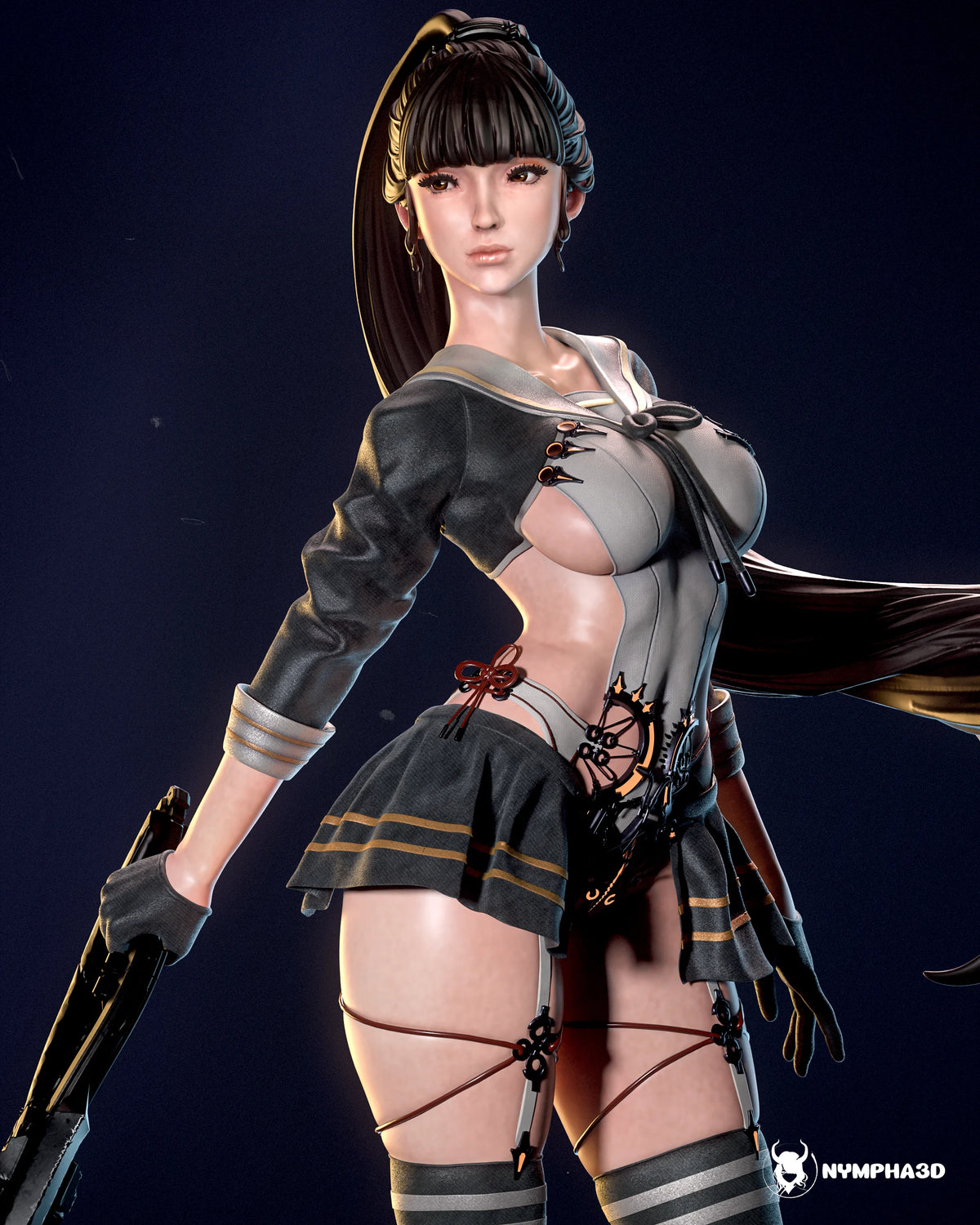 Eve Stellar Blade Resin Art (Nympha3D)