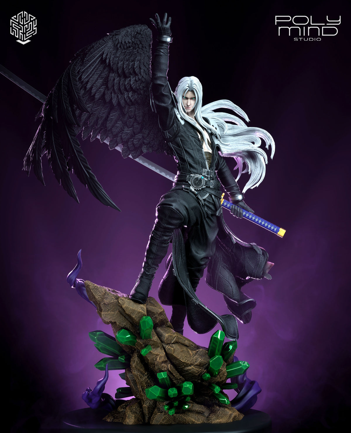 Sephiroth Final Fantasy Resin Art (PolyMind Version)