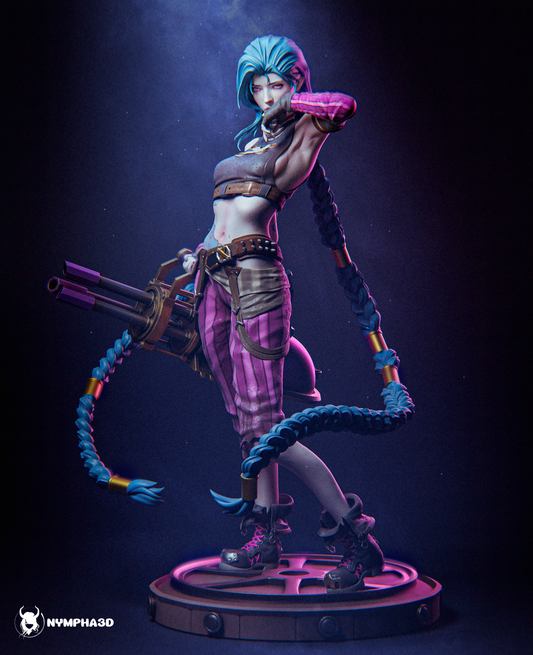 Jinx Resin Fan Art - MTO (N3D)