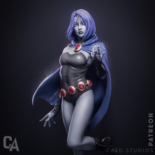 Raven Collectible Resin Fan Art Pro Painted - MTO