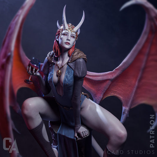 Mizora Baldur's Gate 3 Resin Fan Art - MTO