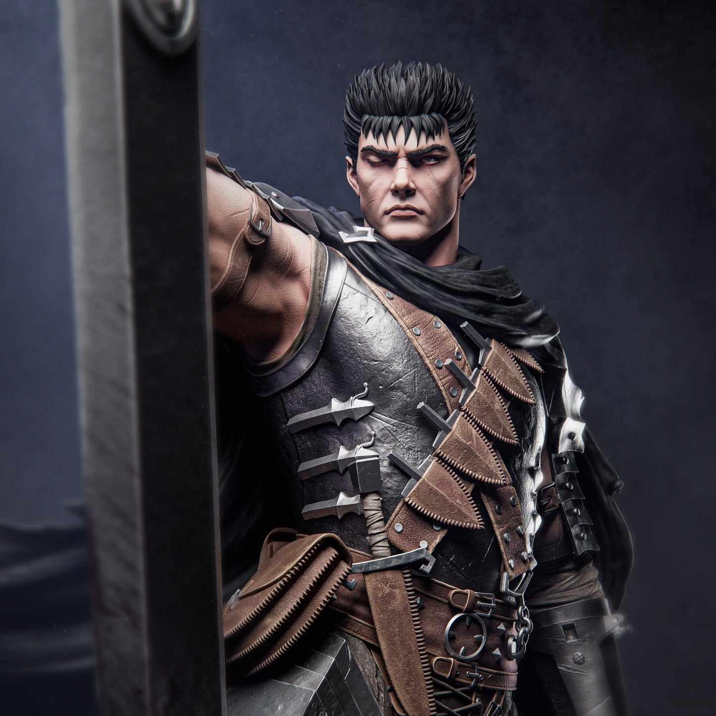 Guts Collectible Resin Fan Art Pro Painted - MTO