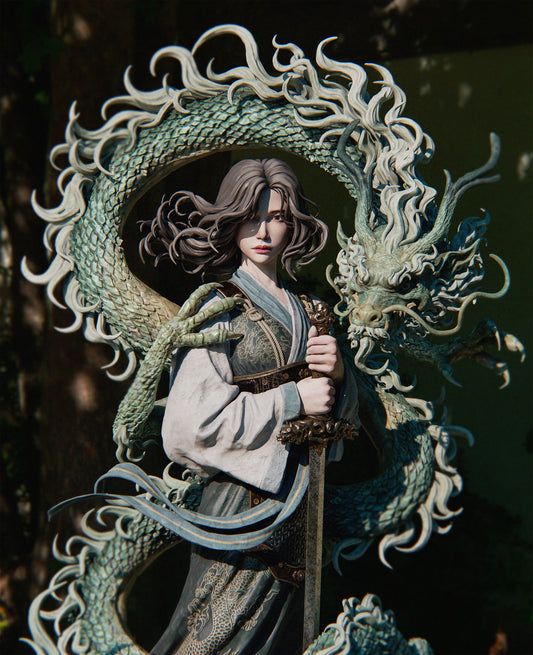 Mulan Resin Sculpture (Design by CA3D Studios)