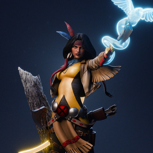 Dani Moonstar Resin Art - MTO (Design by CA3D)