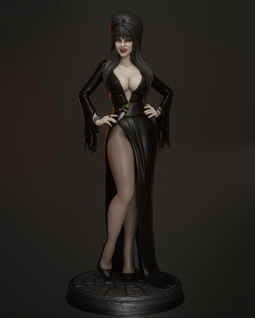 Elvira Resin Fan Art - MTO (Design by Abe3D)