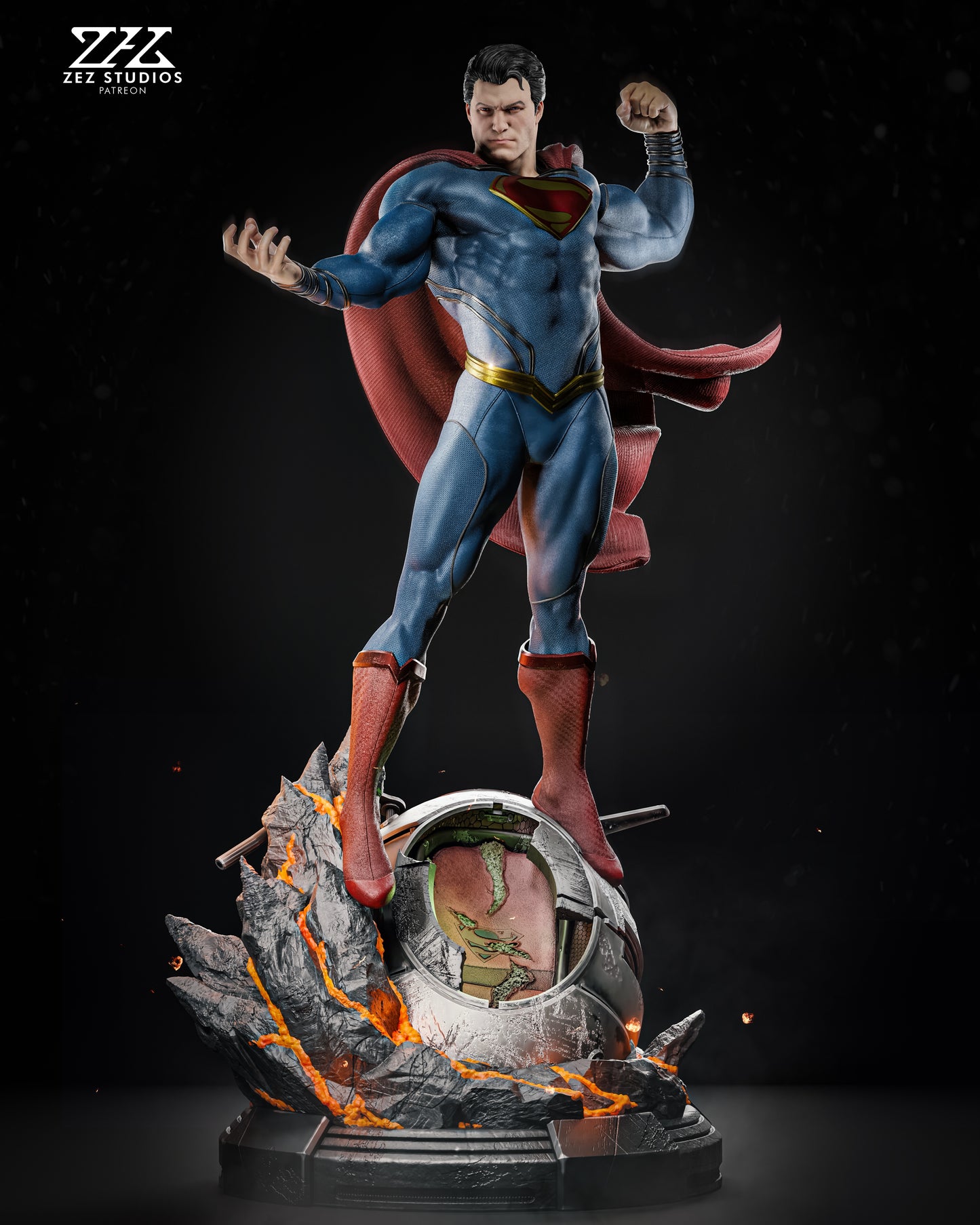 Superman Resin Fan Art - MTO (ZEZ)