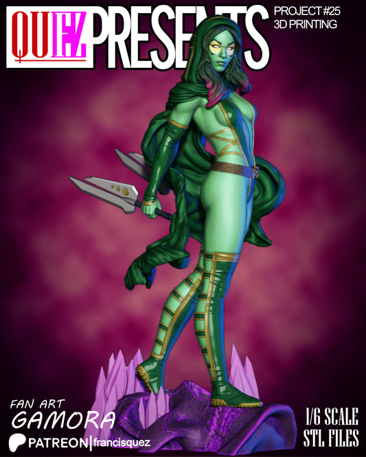 Gamora Resin Fan Art - MTO (Quez)