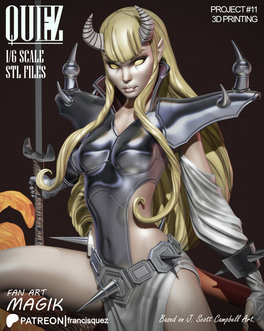 Magik Resin Fan Art Pro Painted - MTO (Quez)