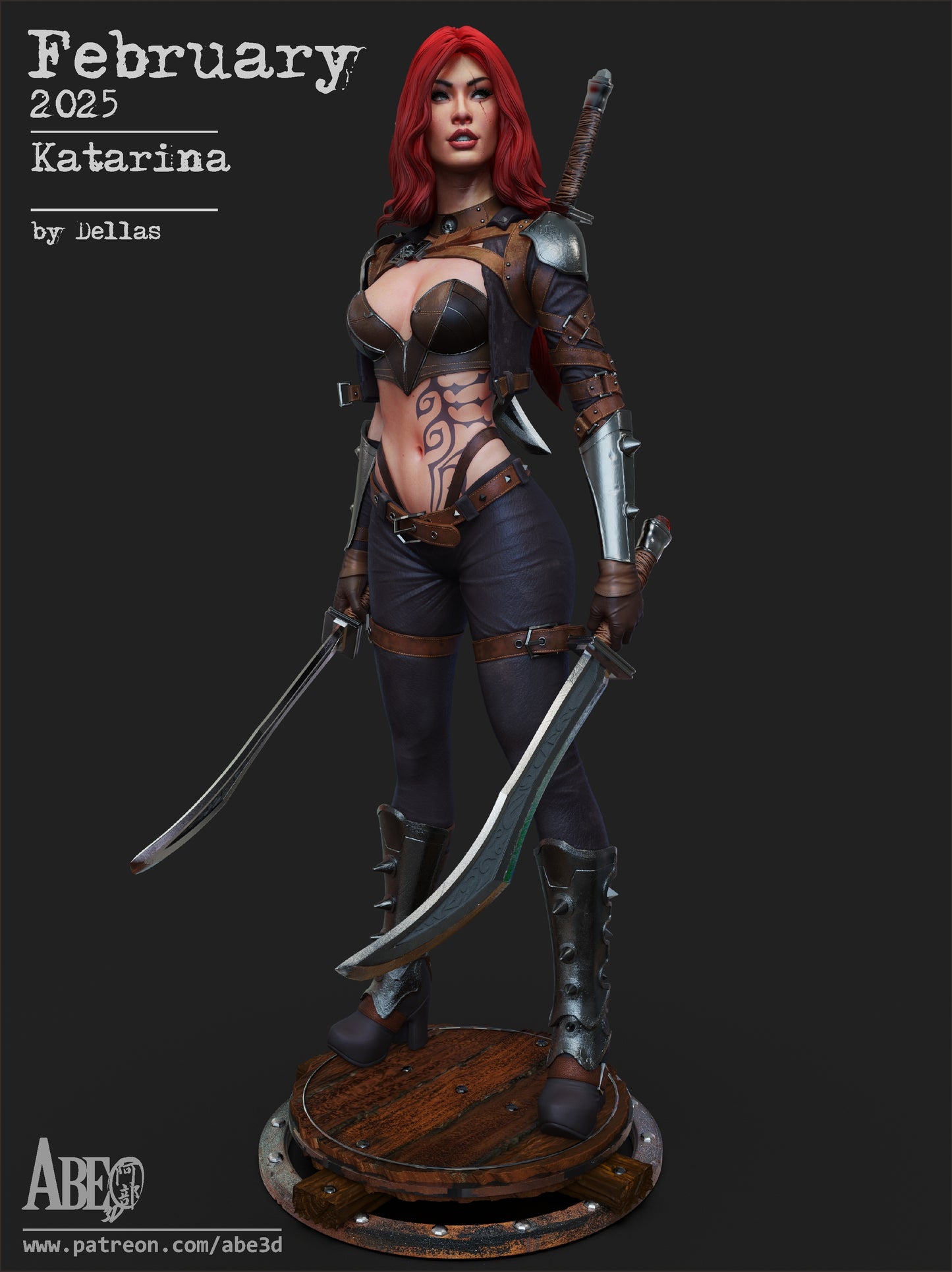 Katarina Resin Fan Art - MTO (Abe3D)