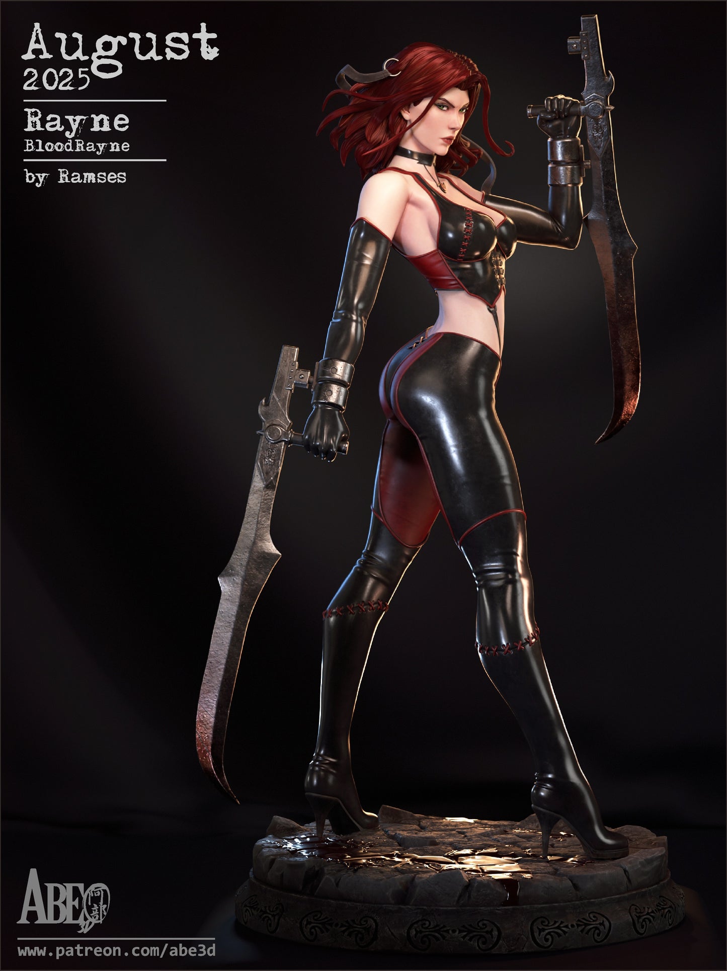 Rayne Resin Fan Art - MTO (Design by Abe3D)