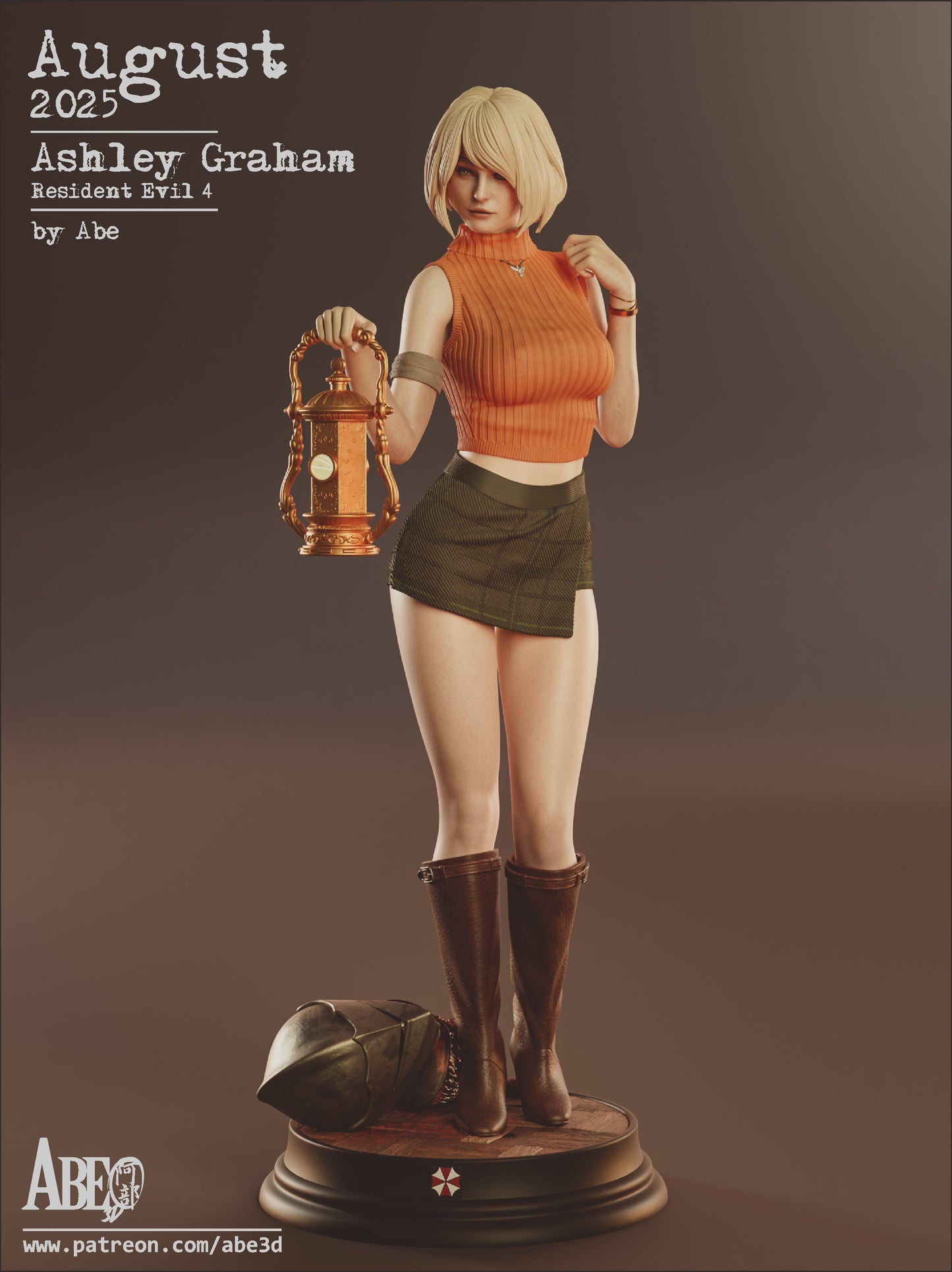 Ashley Graham Resin Fan Art - MTO (Design by Abe3D)