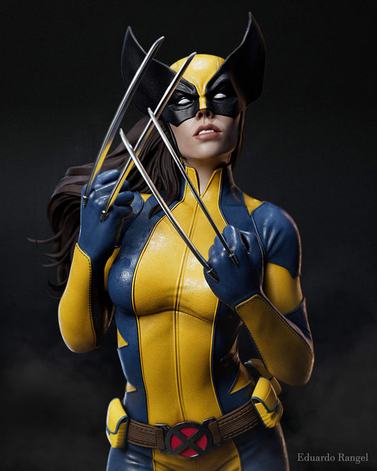 X-23 Wolverine Resin Fan Art MTO (Design by Abe3D)