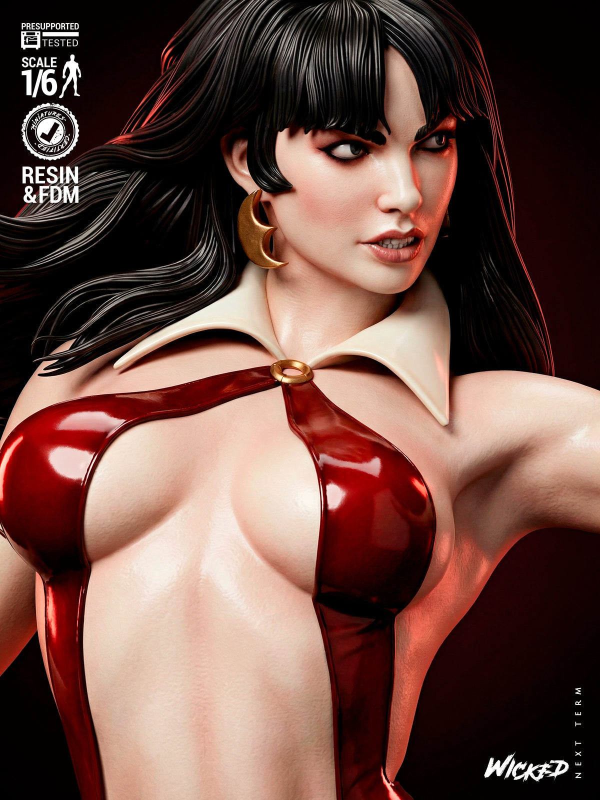 Vampirella Resin Art (B3dserk)