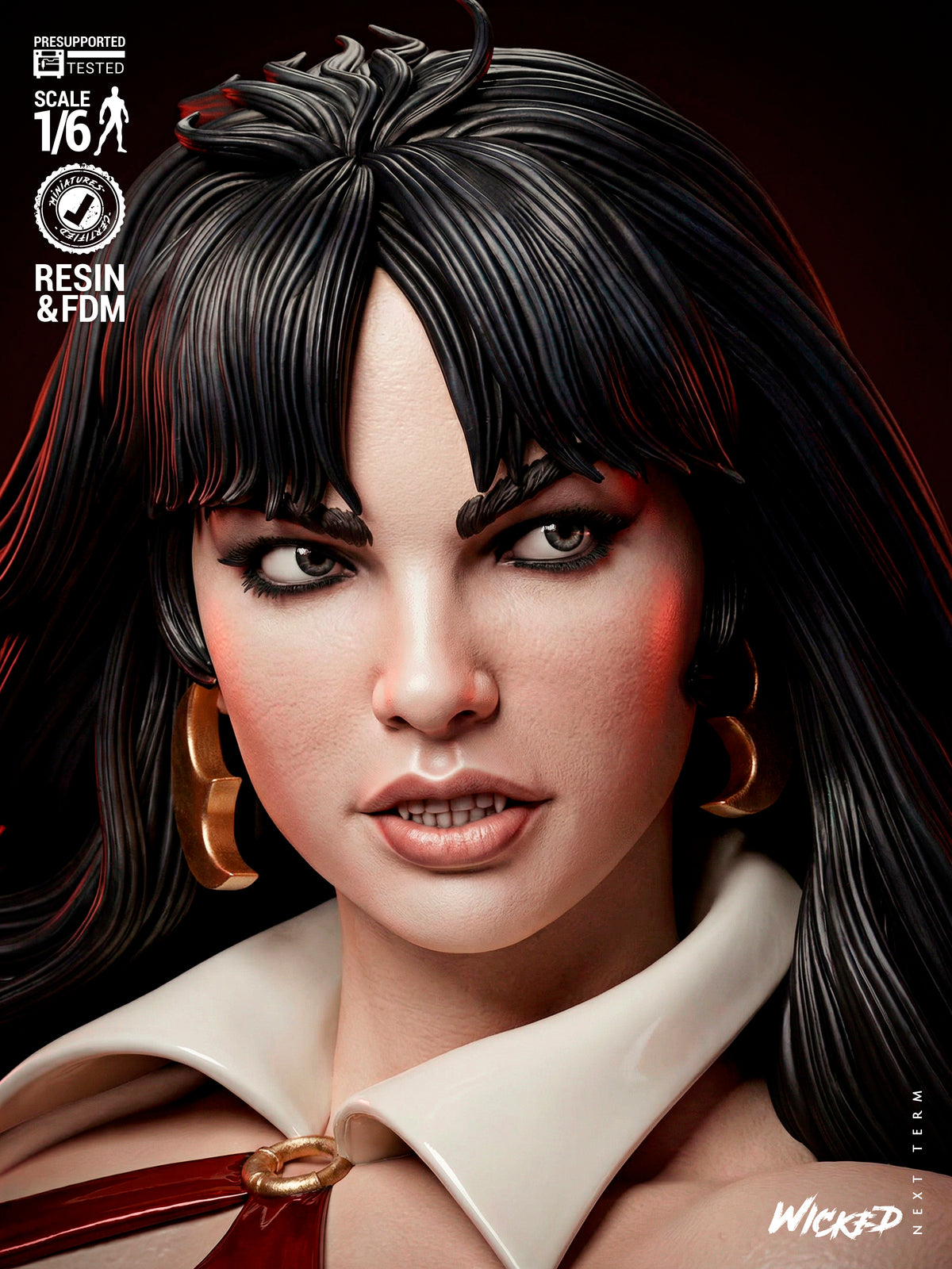 Vampirella Resin Art (B3dserk)