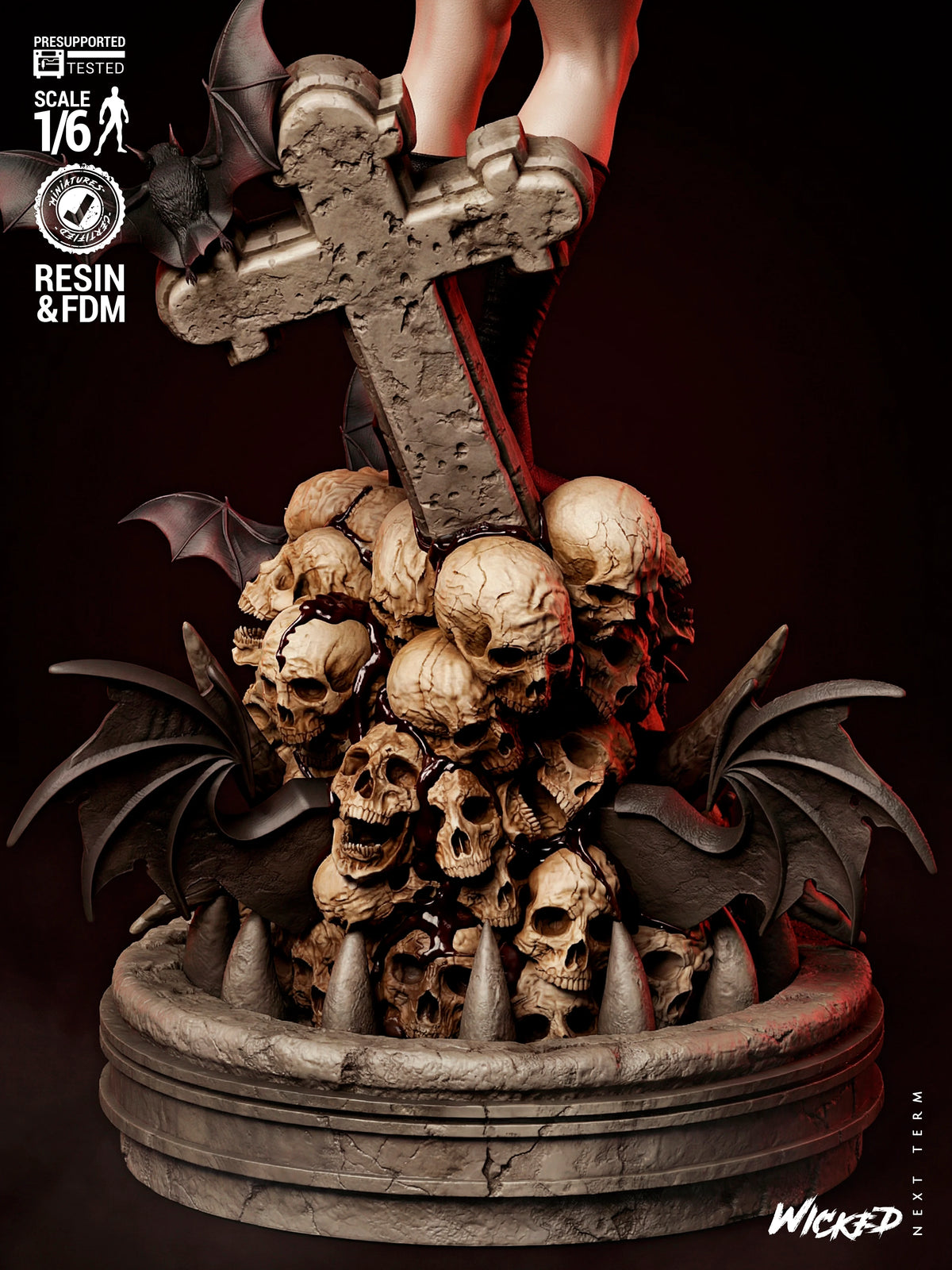 Vampirella Resin Art (B3dserk)