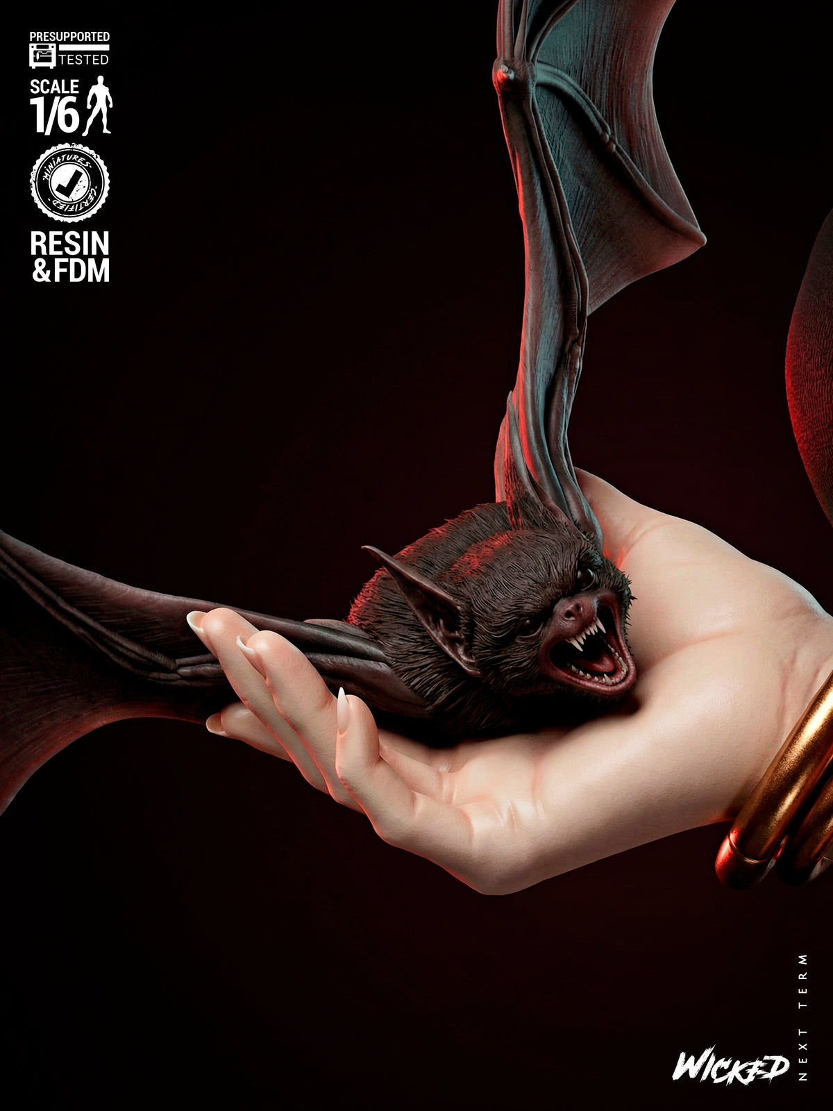 Vampirella Resin Art (B3dserk)