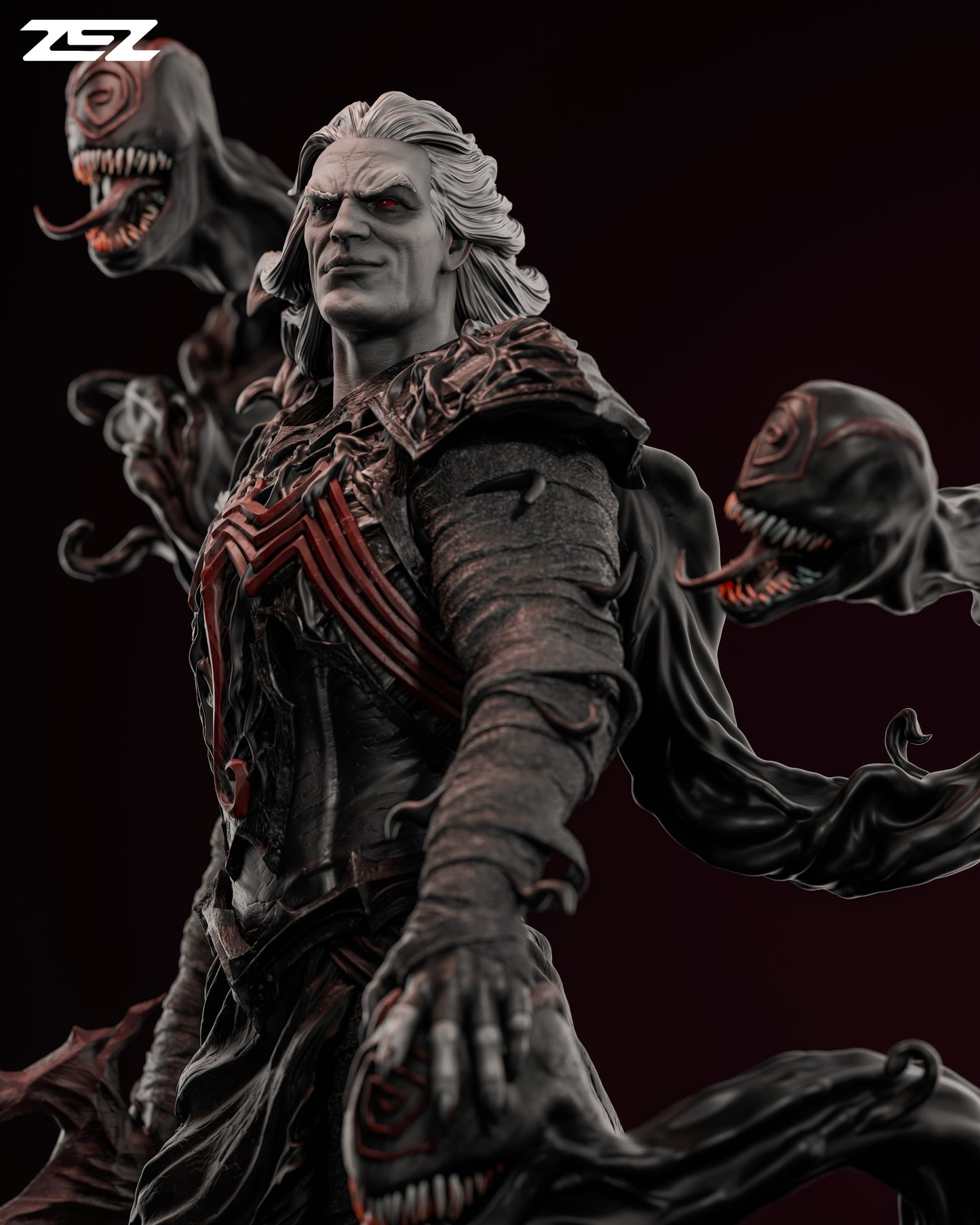 Knull Resin Sculpture Fan Art Pro - MTO (ZEZ)