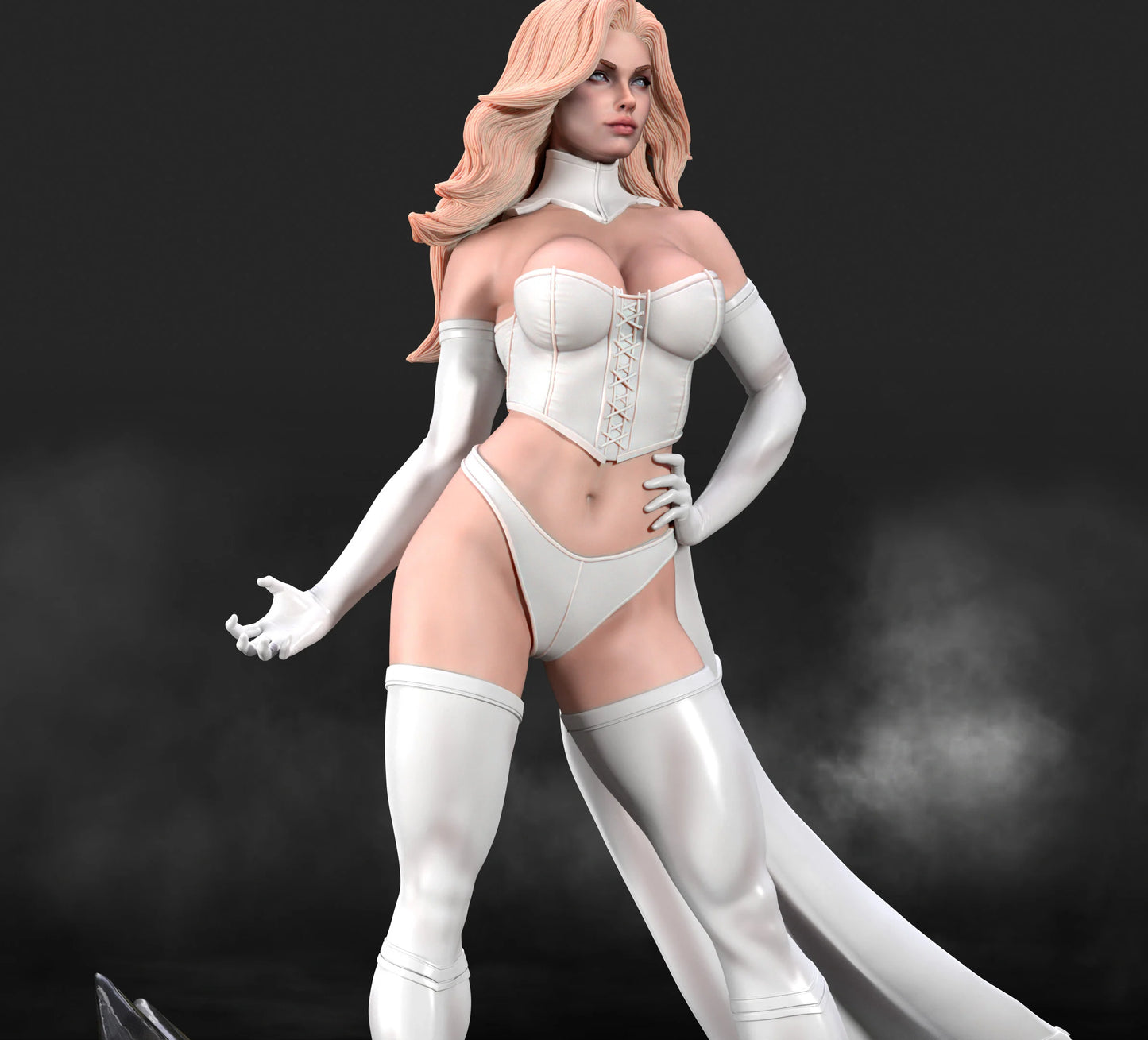 Emma Frost Resin Fan Art Pro Painted - MTO (A3Dv2)