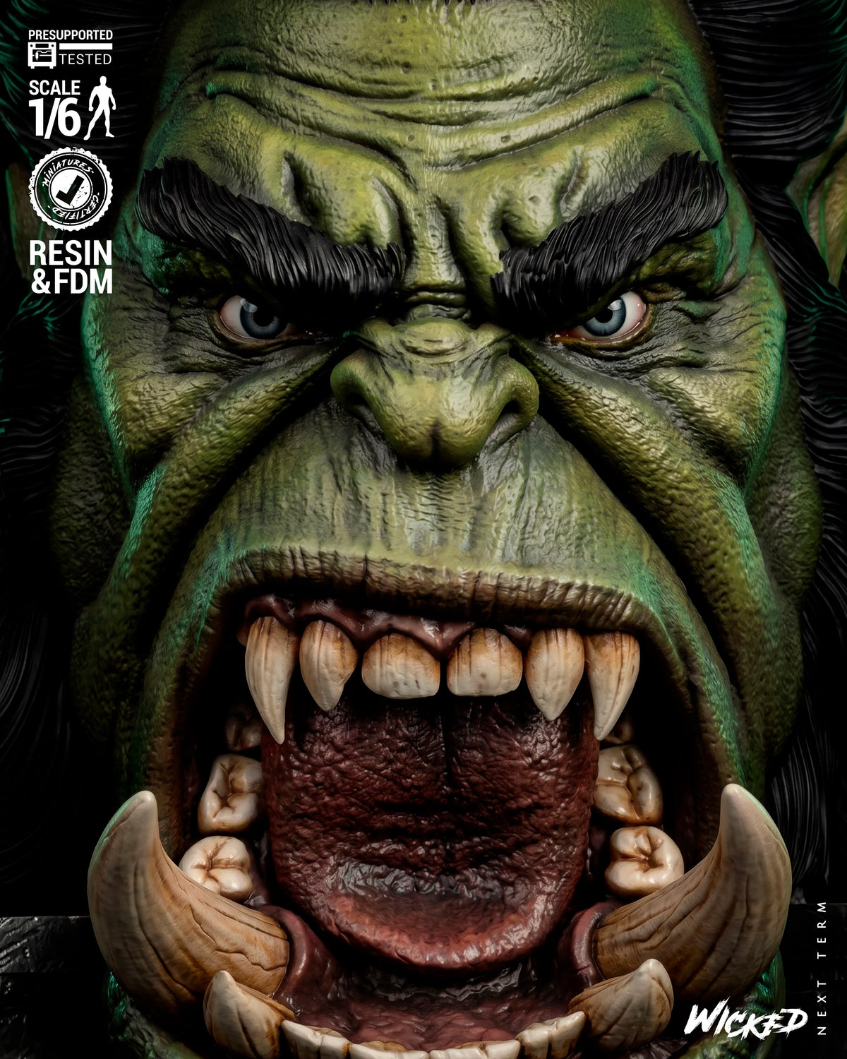 Thrall World of Warcraft Resin Art (Wicked Studios)