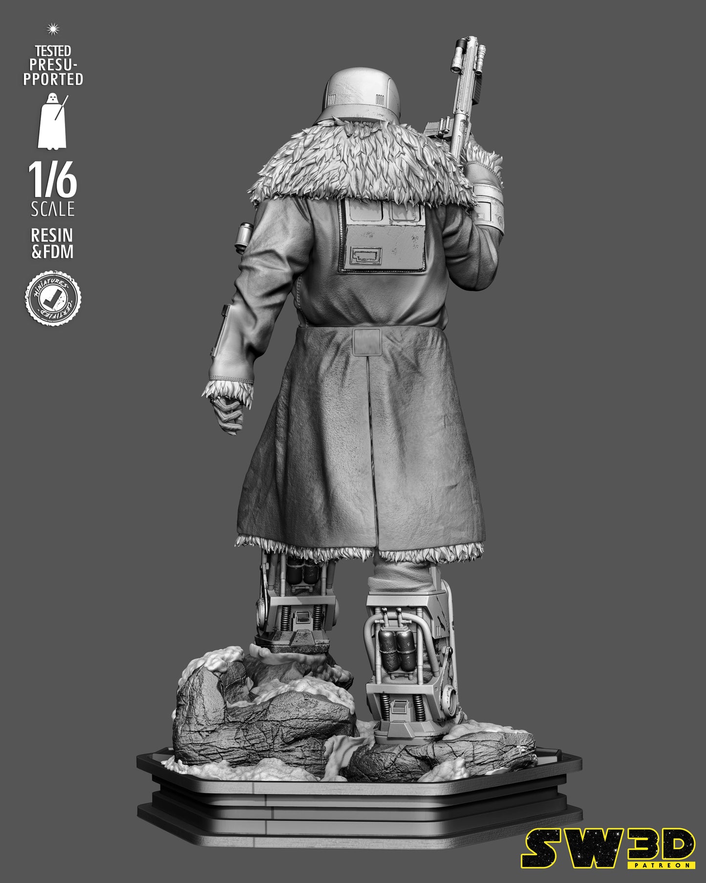 Ranger Trooper Resin Art - MTO (SW3D)