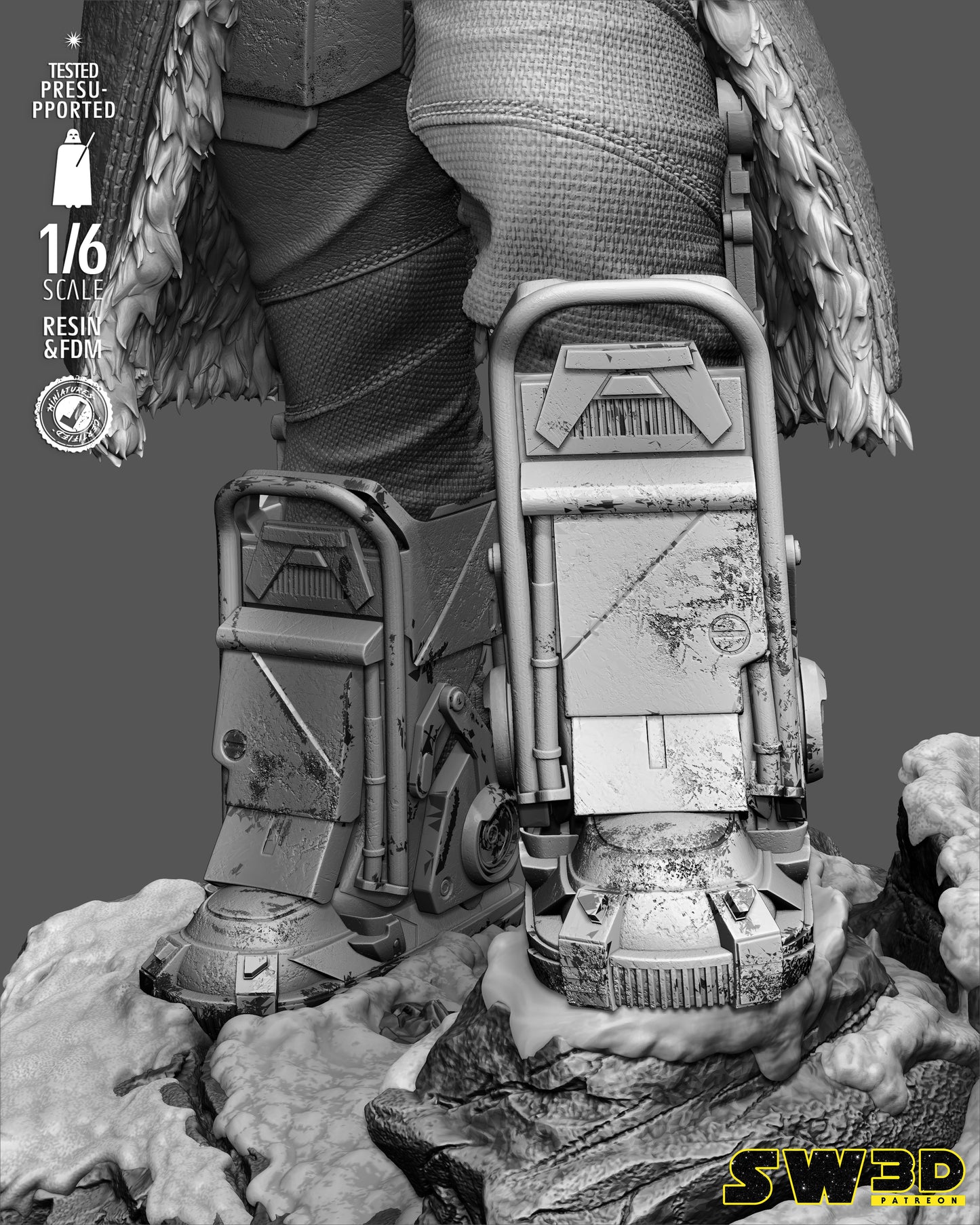 Ranger Trooper Resin Art - MTO (SW3D)