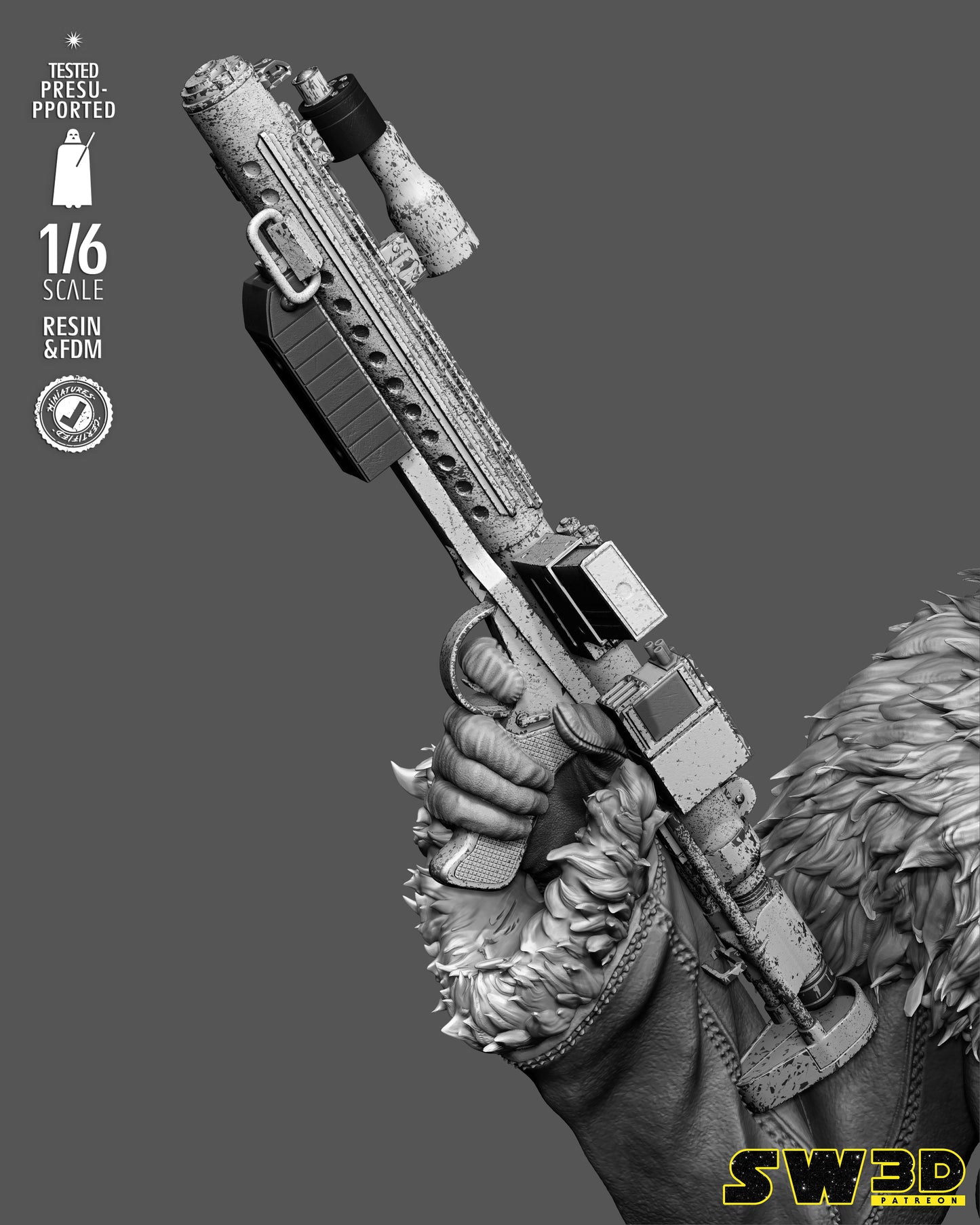 Ranger Trooper Resin Art - MTO (SW3D)