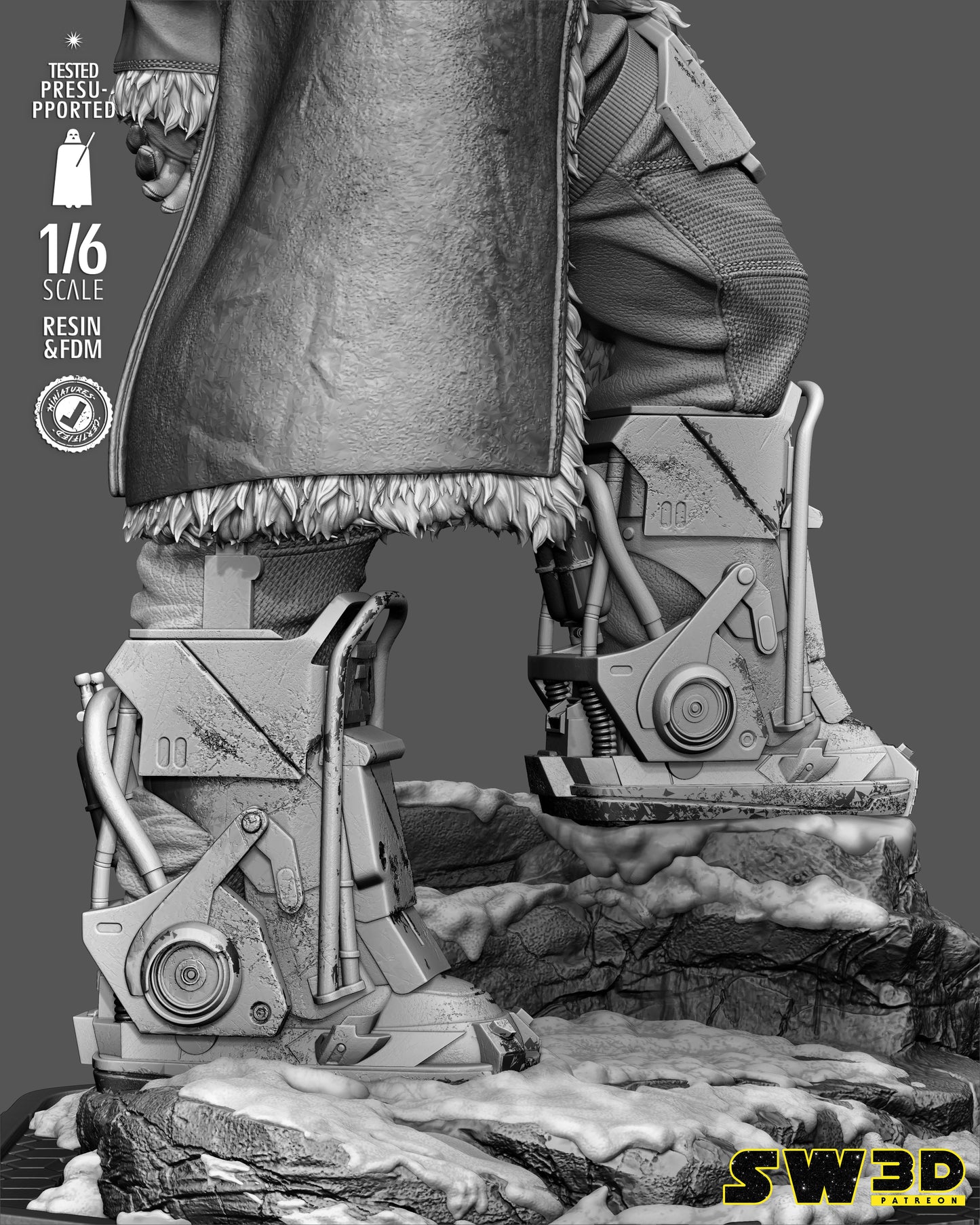 Ranger Trooper Resin Art - MTO (SW3D)