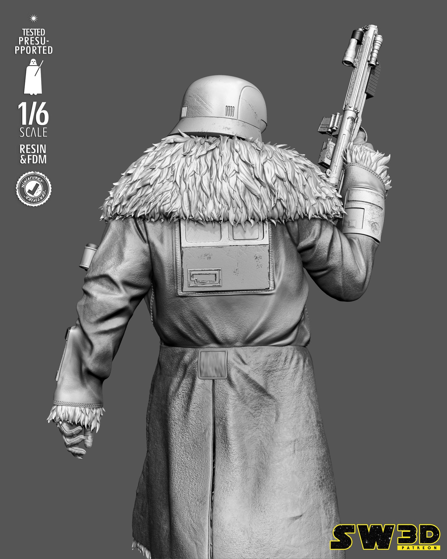 Ranger Trooper Resin Art - MTO (SW3D)