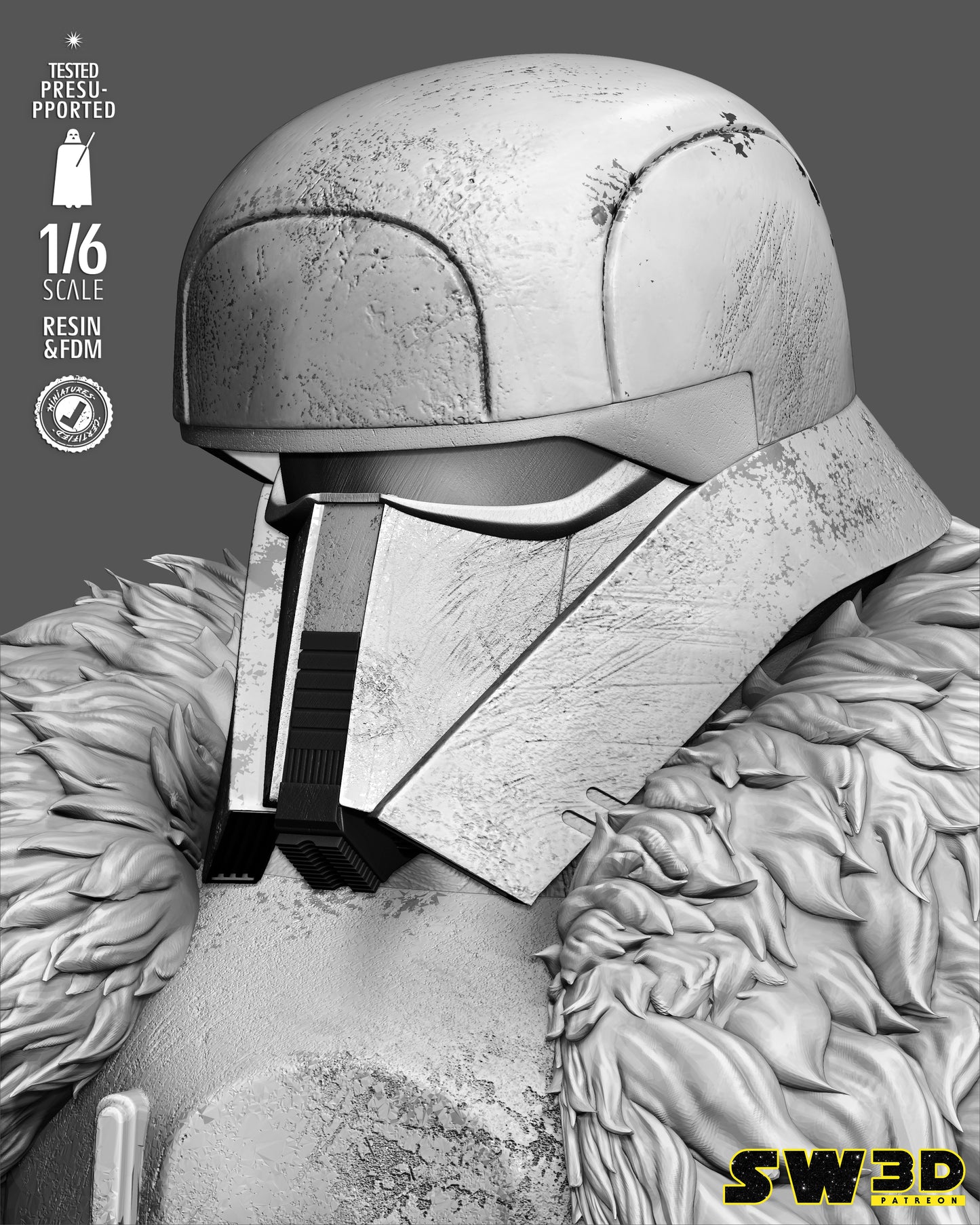 Ranger Trooper Resin Art - MTO (SW3D)