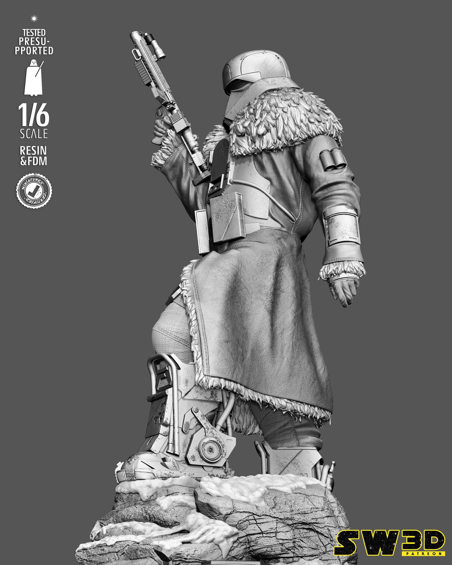 Ranger Trooper Resin Art - MTO (SW3D)