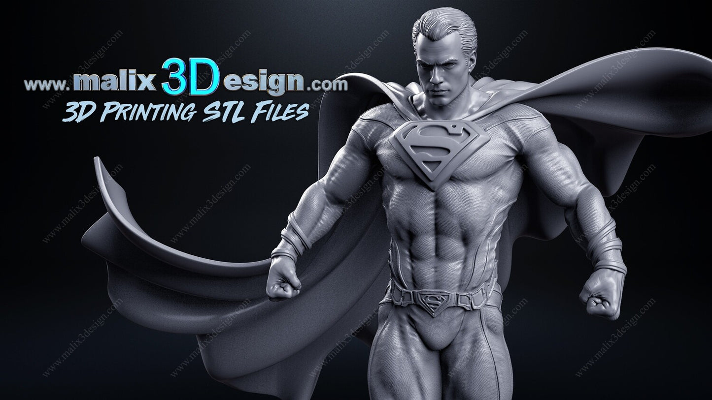 Superman Sanix Resin Fan Art Pro Painted - MTO