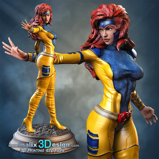 Jean Grey Sanix Resin Fan Art Pro Painted - MTO