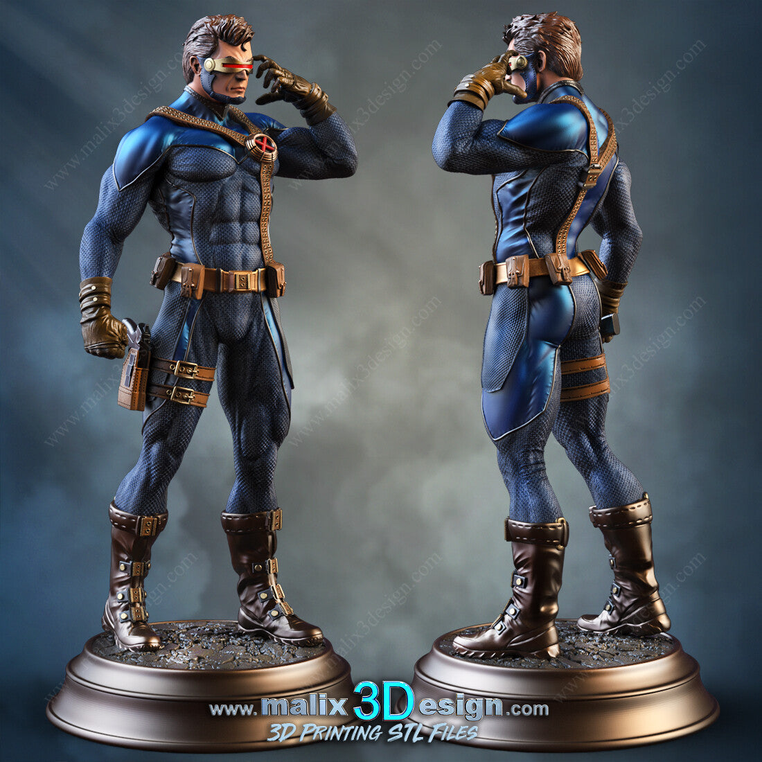 Cyclops Resin Fan Art Pro Painted - MTO