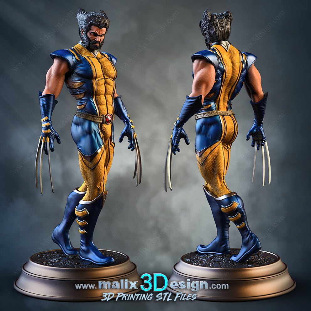 Wolverine Sanix V2 Resin Fan Art Pro Painted - MTO