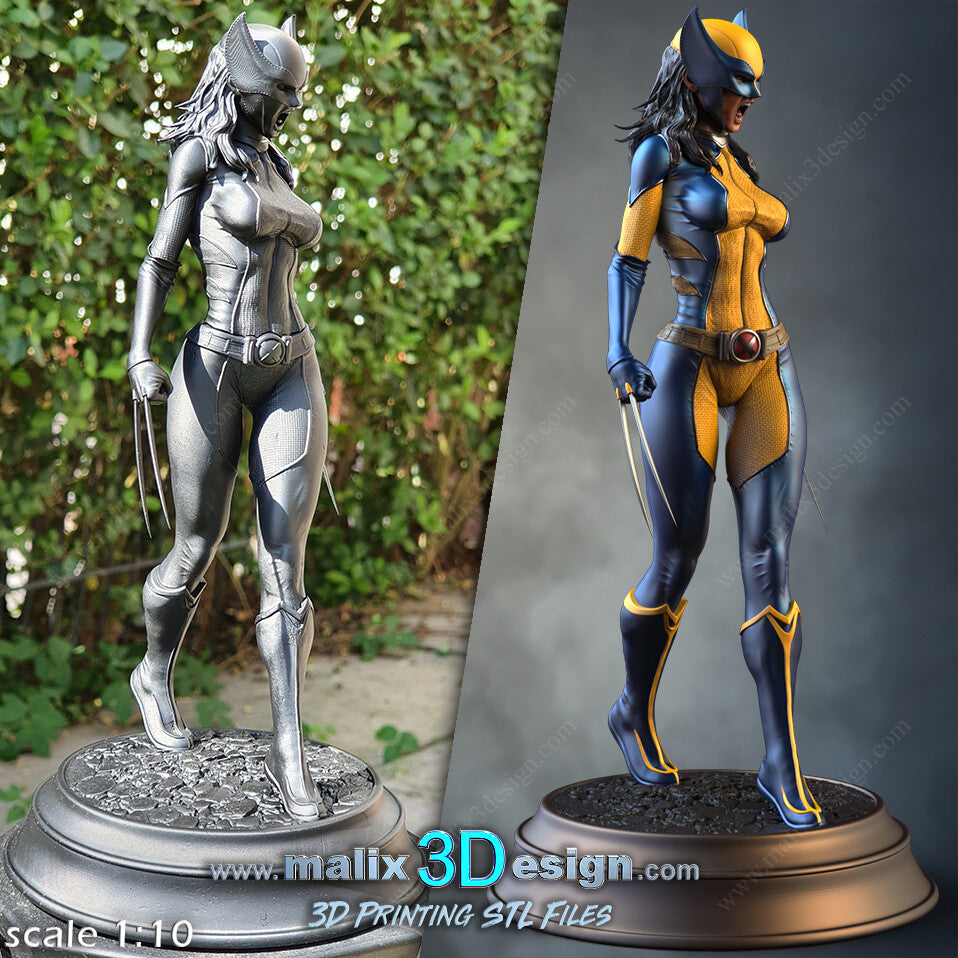 X-23 Sanix Resin Fan Art Pro Painted - MTO