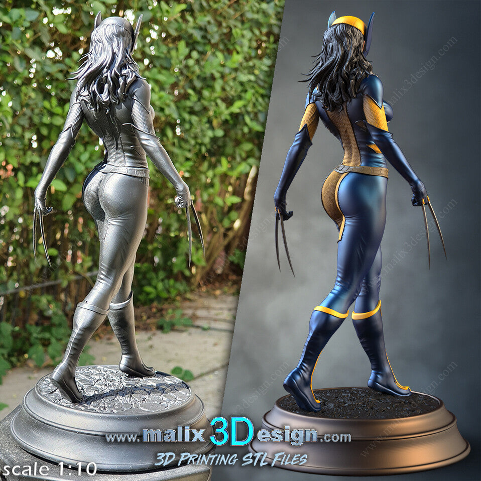 X-23 Sanix Resin Fan Art Pro Painted - MTO