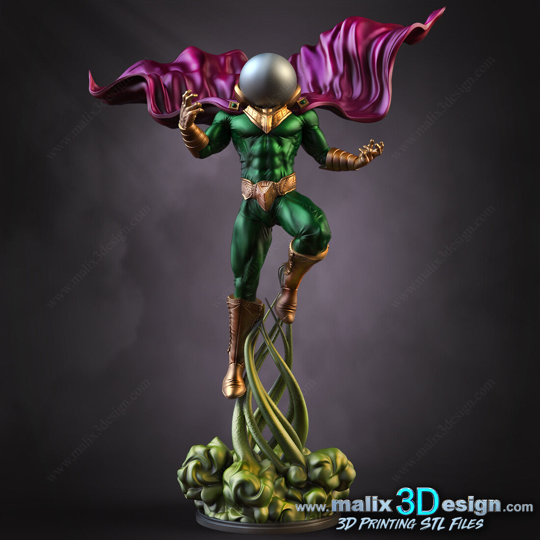 Mysterio Resin Fan Art Pro Painted - MTO