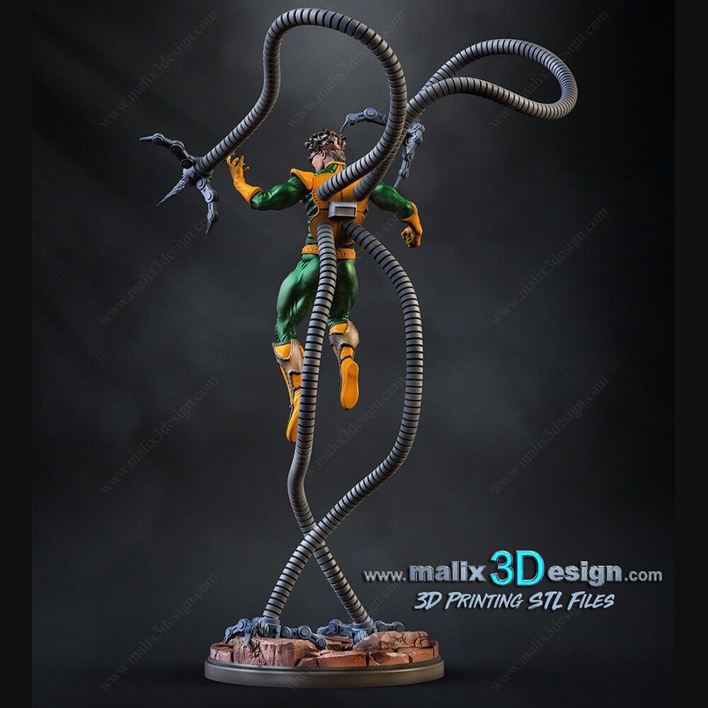 Dr. Octopus Resin Fan Art Pro Painted - MTO