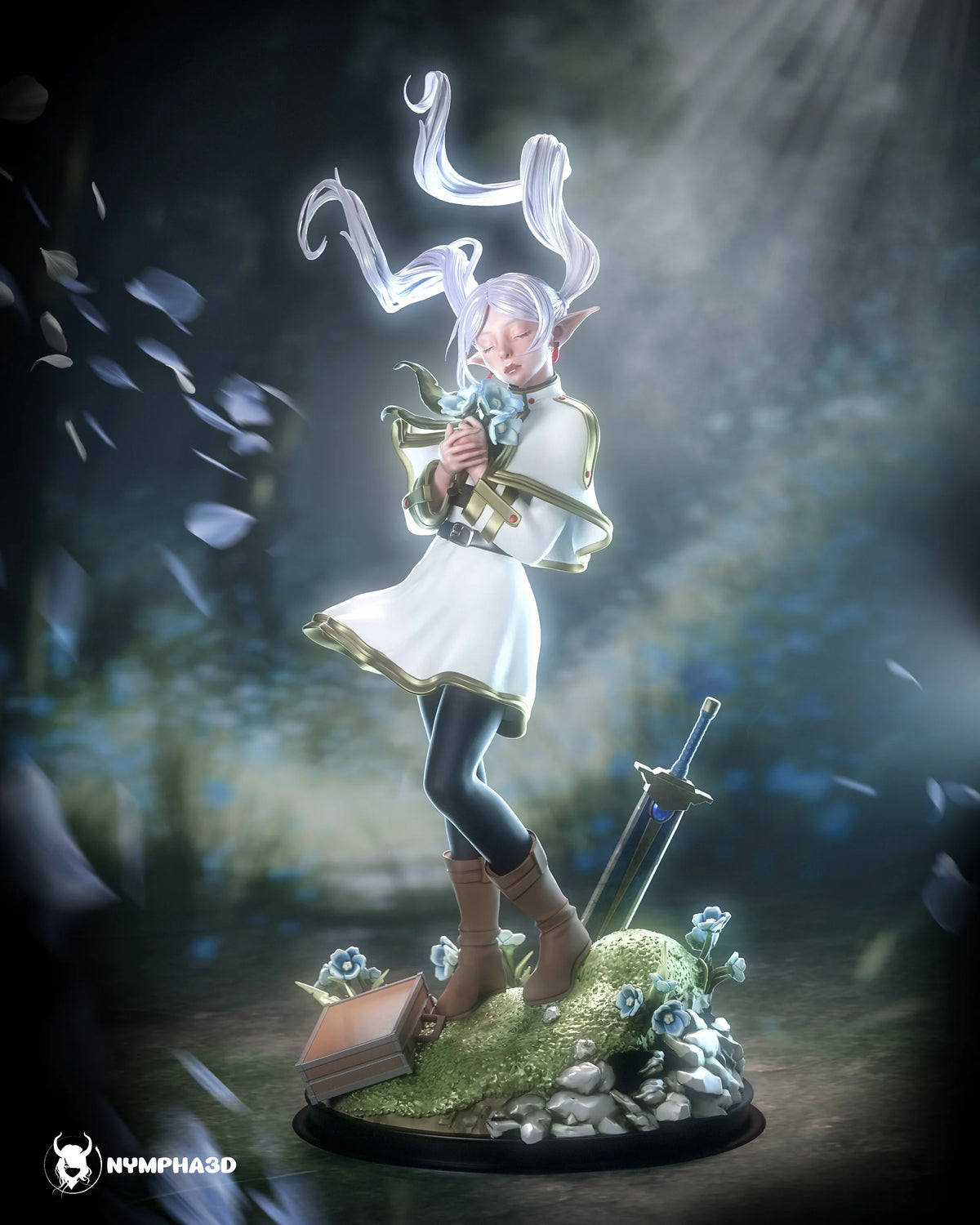 Frieren Resin Art (Nympha3D)