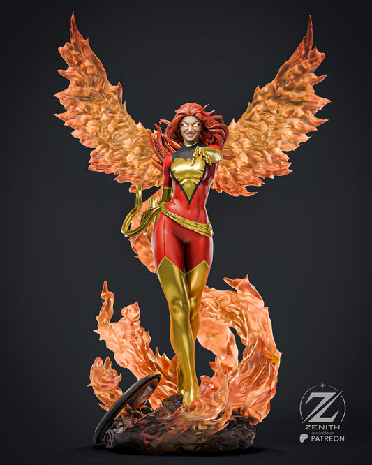 Jean Grey Resin Fan Art MTO (Design by Zenith)
