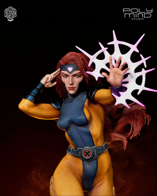 Jean Grey Resin Art (PolyMind Version)