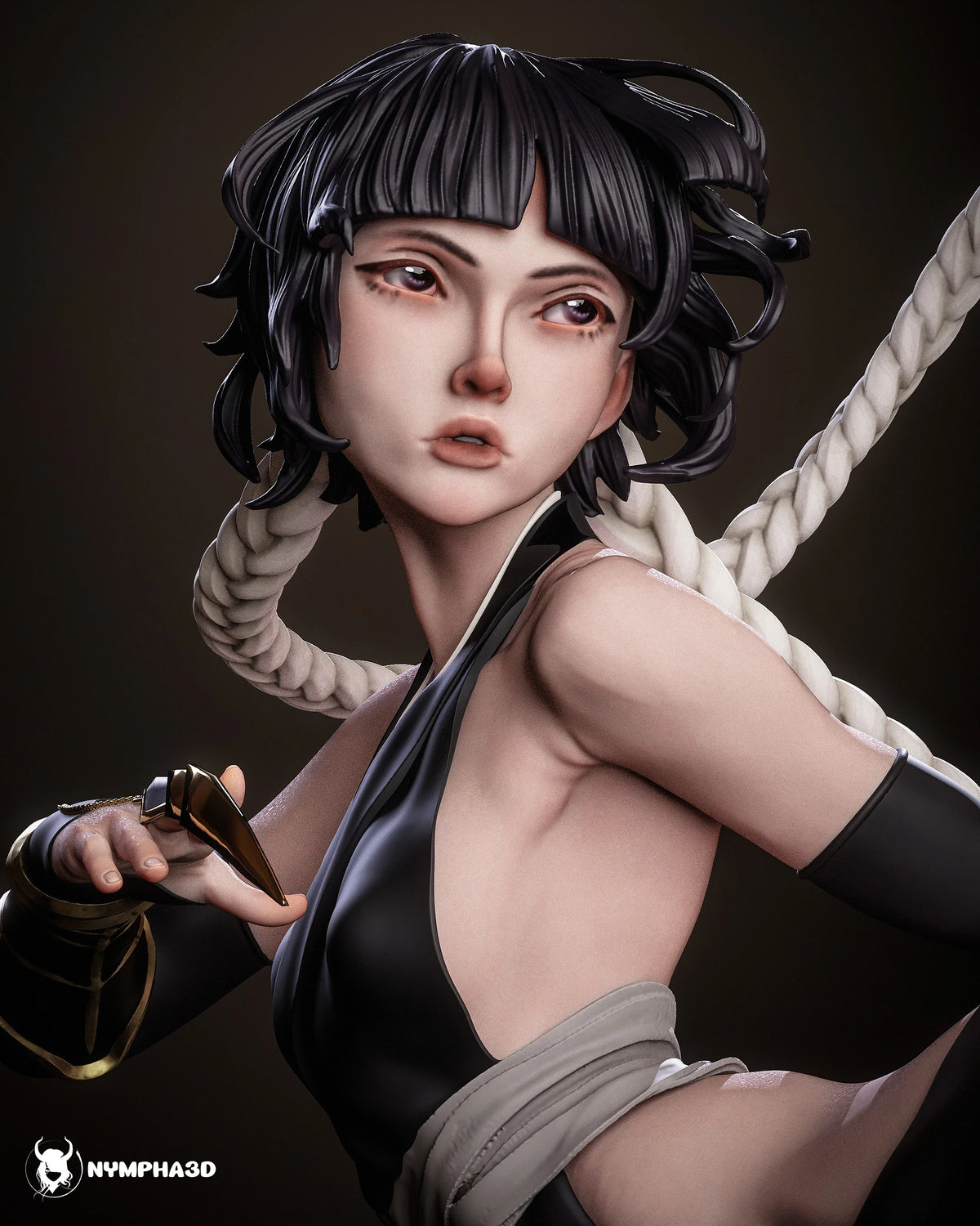 Soifon Bleach Resin Art (Nympha3D)