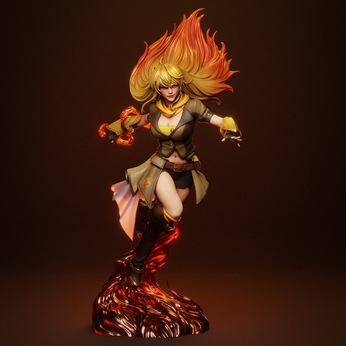 Yang Xia Long Resin Art (Design by CA3D)