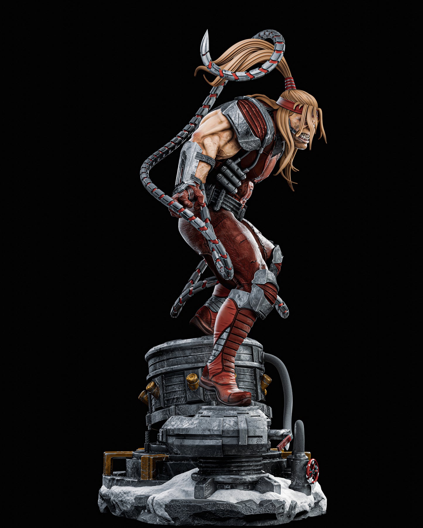 Omega Red Resin Sculpture Fan Art Pro - MTO (ZEZ)