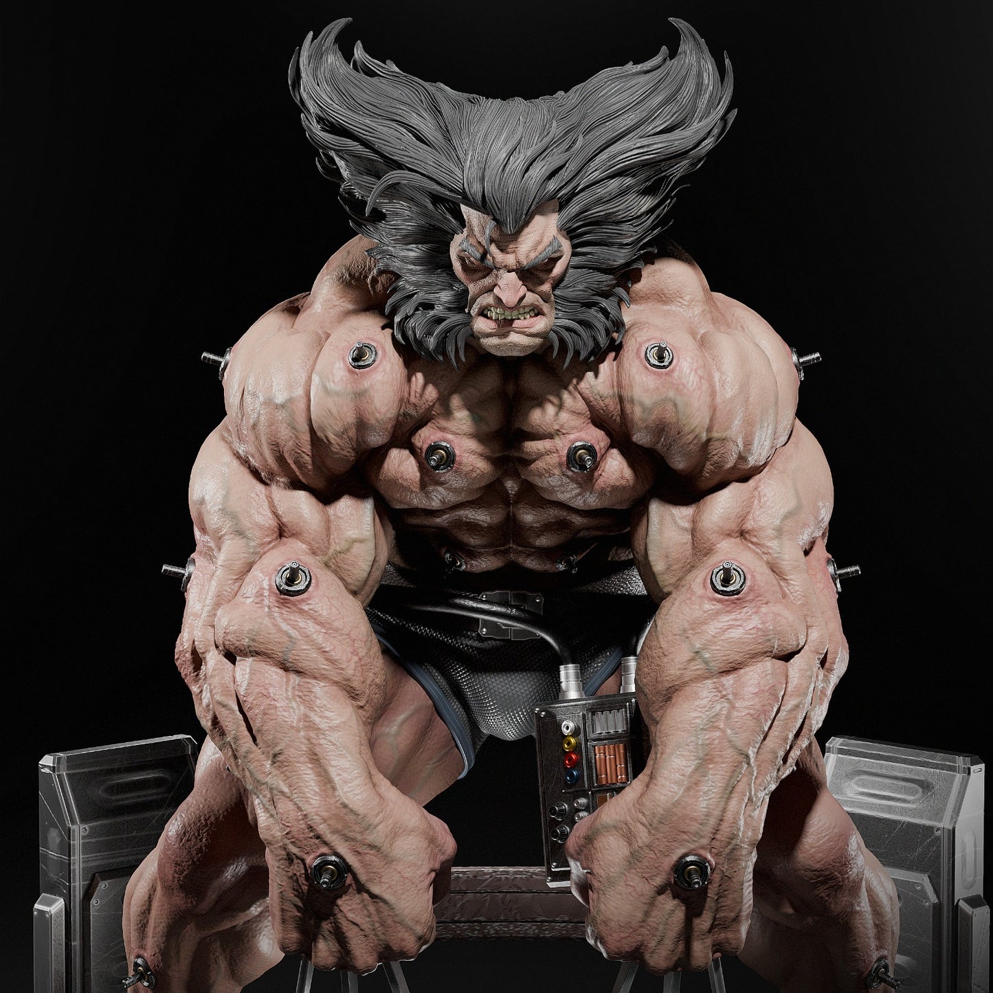 Wolverine Collectible Resin Fan Art Pro Painted - MTO